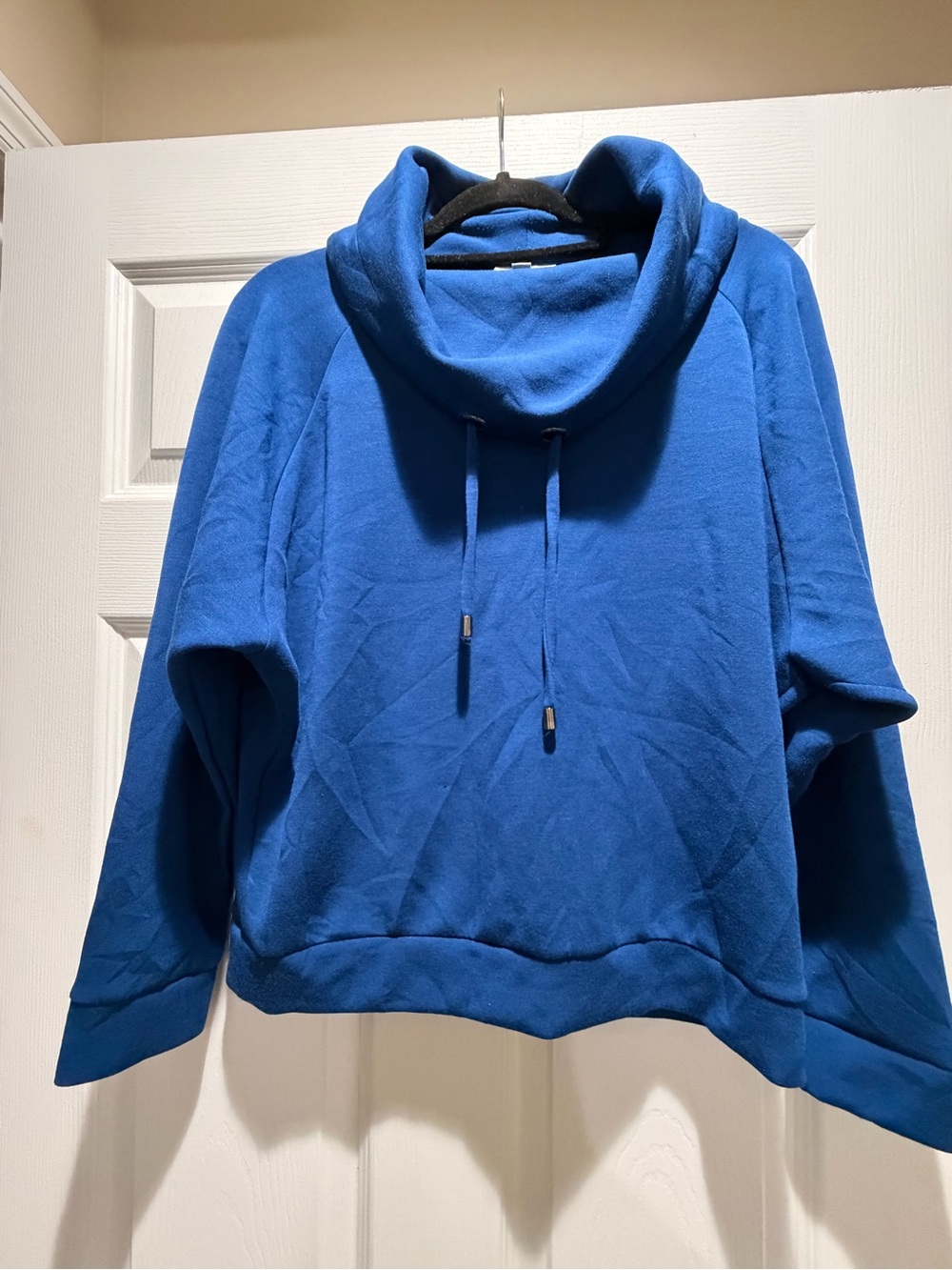 Chico's Royal Blue Cowl Neck Sweater